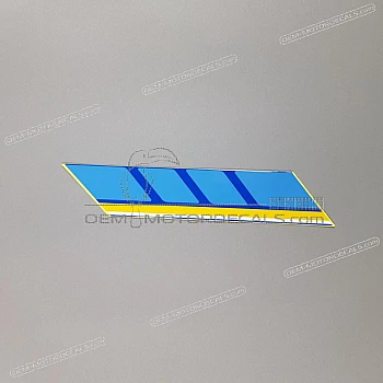 Front fender decal
