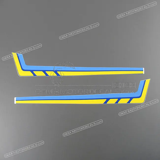 Yamaha XT600Z Tenere Seitenverkleidung Tenere Aufklebersatz OEM 3AJ2173L1000