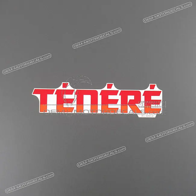 Emblème Yamaha XT600Z TENERE pour réservoir OEM 3AJ241610100