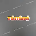 Emblema TENERE para depósito de combustible