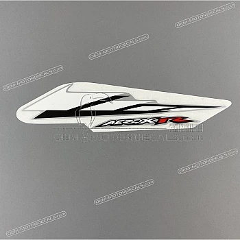 Belly pan decal, right side