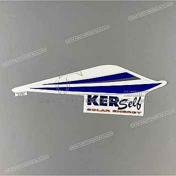 Duo seat kapje stickers, set