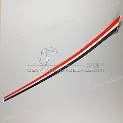 Autocollant carénage arrière queue, côté droit