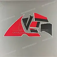 YAMAHA Zestaw naklejek na panel boczny — lewa strona 3HE-28301-71-00