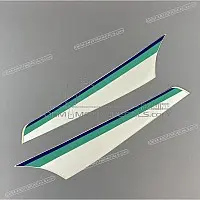 YAMAHA Bovenkuip stickers, set 3KS-2834X-20-00