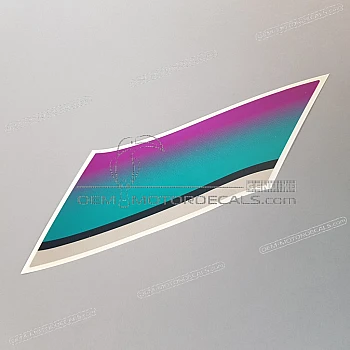 Voorspatbord sticker