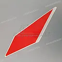 Frame cowling decal, left side