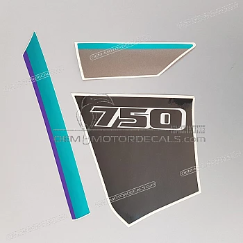 Zijpaneel stickers set, linkerkant