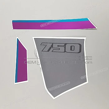 Juego de pegatinas para panel lateral , lado izquierdo