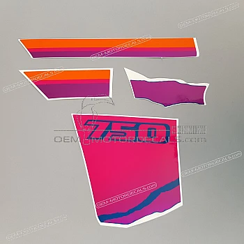 Juego de pegatinas para panel lateral , lado izquierdo