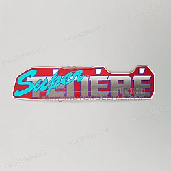Front cowling decal