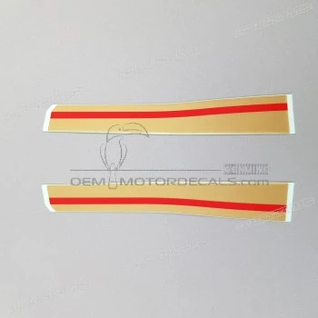 Adesivi carena anteriore superiore, set