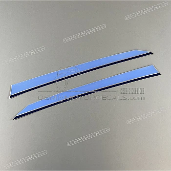 Side cowling decals, set