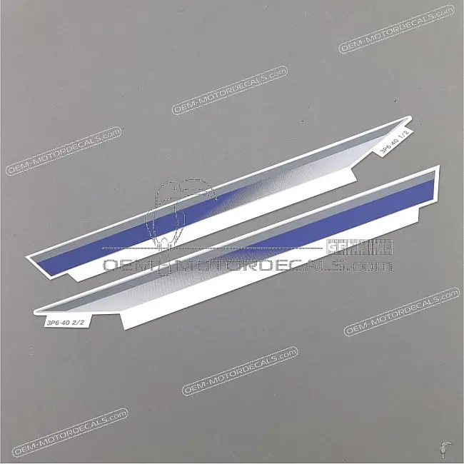 Yamaha FJR1300 Fuel Tank Graphic Set OEM 3P6242404000