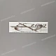 Emblema 3D carenatura laterale Yamaha FJR1300 OEM 3P62839B0000