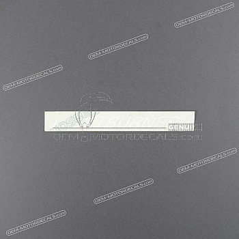Side cowling decal