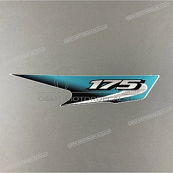 Side cowling decal, right side