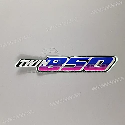 Adesivo posteriore coda carena