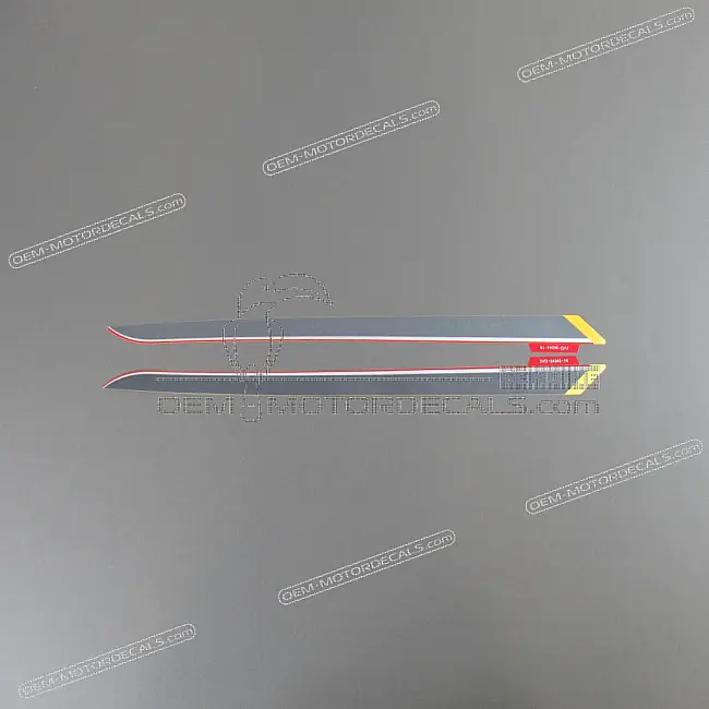 Jeu d'autocollants pour réservoir Yamaha TDM850 OEM 3VD242401000