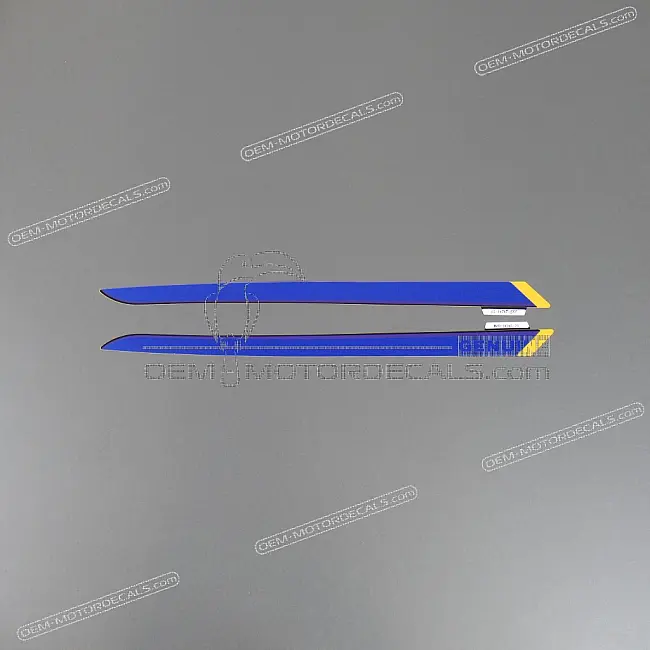 Yamaha TDM850 Tank und Verkleidung Aufklebersatz OEM 3VD242402000