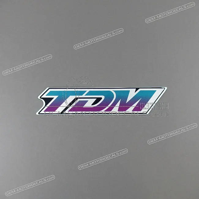 Yamaha TDM850 Emblema TDM Serbatoio Sinistro OEM 3VD283280000