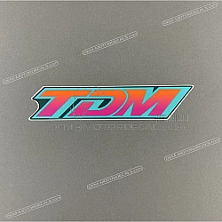 Left side fairing TDM emblem, left side