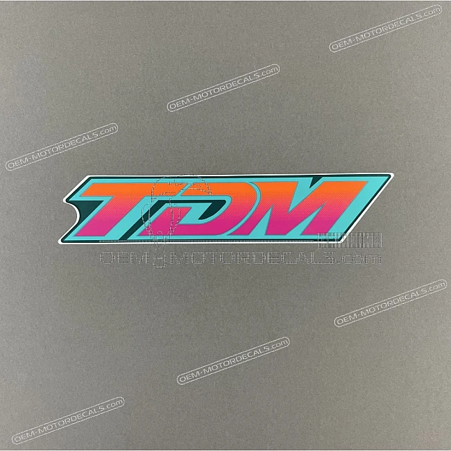 Yamaha TDM850 Linke Verkleidung TDM Emblem Linke Seite OEM 3VD283282000