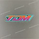 Yamaha TDM850 Left Side Fairing TDM Emblem Left Side OEM 3VD283282000