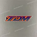 Brandstoftank TDM embleem, rechterkant