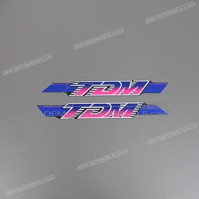 Jeu d'autocollants de carénage Yamaha TDM850 OEM 3VD283902000