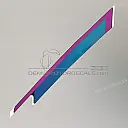 Framecover sticker, linkerkant
