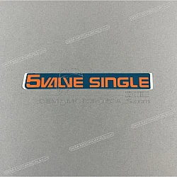 Side cowling decal