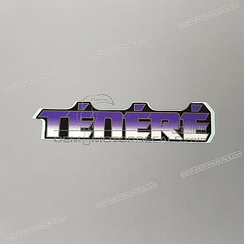 Front cowling decal