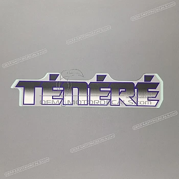 Side cowling decal