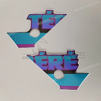 Side cowling decals, set