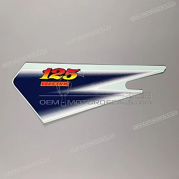 Side cowling decal, left side
