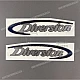 Yamaha XJ600S Diversion Seitenverkleidung Emblem Satz OEM 4BR283080000