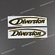 Yamaha XJ600S Diversion Set Emblemi Carenatura Laterale Diversion OEM 4BR283082000 Grafica Originale Fabbrica