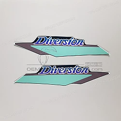 Side cowling decals, set