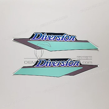 Side cowling decals, set