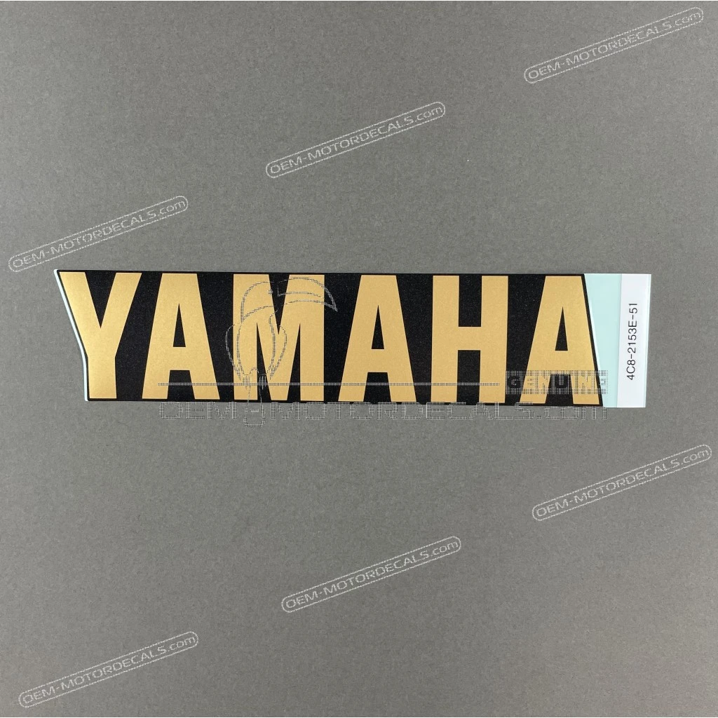 Yamaha YZF-R1 Emblema Quilla YAMAHA OEM 4C82153E5100