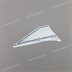 Front cowling decal