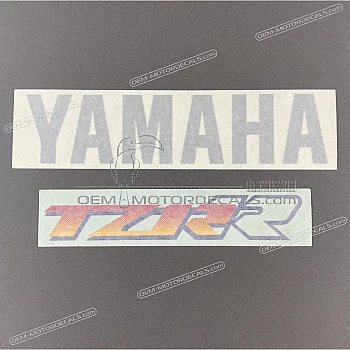 Side cowling decals set, right side