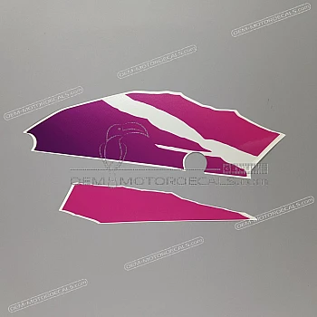 Tail cowl decals set- right side