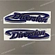 Yamaha XJ900S Diversion Set Emblemi Carenatura Laterale OEM 4KM283082000