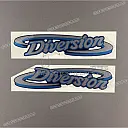 Zijkap embleem set Diversion XJ600