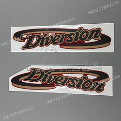 Side cowling decals, set