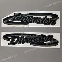 YAMAHA Zijpaneel stickers, set 4KM-28308-80-00