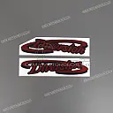 Seitenverkleidungs-Emblem-Satz