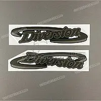 YAMAHA Zijkuip embleem set 4KM-28308-C0-00